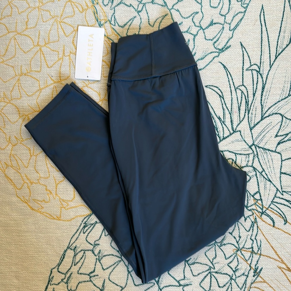 Athleta Elation Pant - NWT - XS - Granite Blue